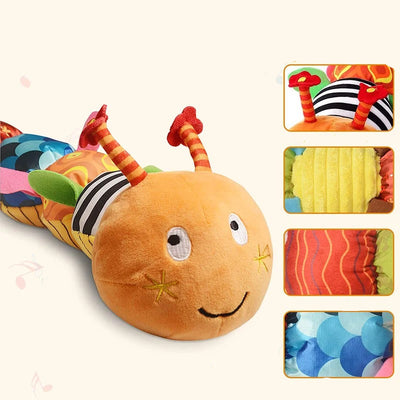 צעצוע זחל מוזיקלי אינטראקטיבי לתינוקות